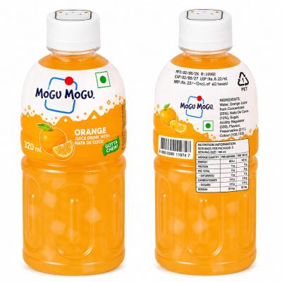 MOGU MOGU ORANGE FLAVOURED DRINK - 320 ml